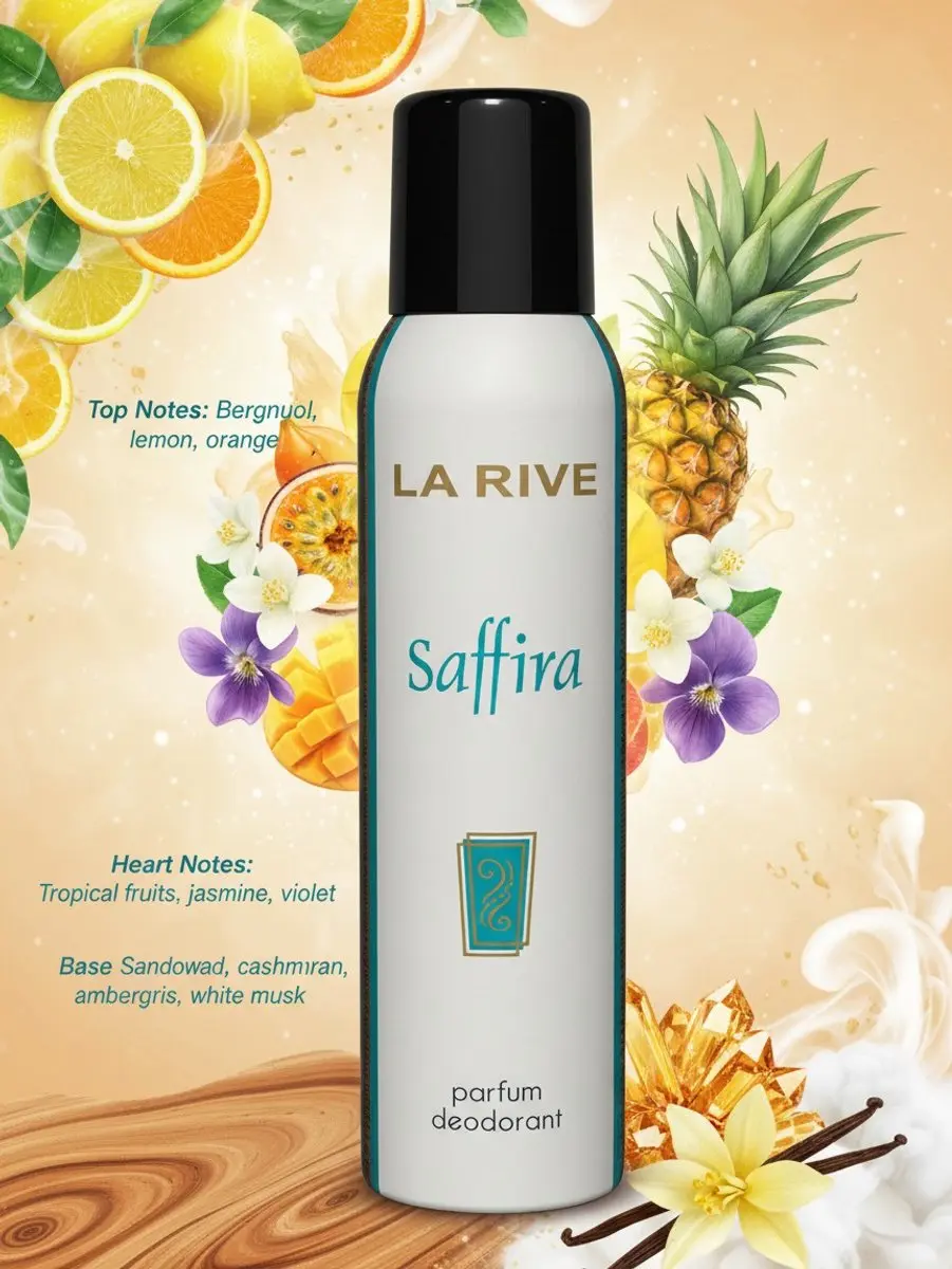 La Rive Saffira Dames Deo Spray 150ml