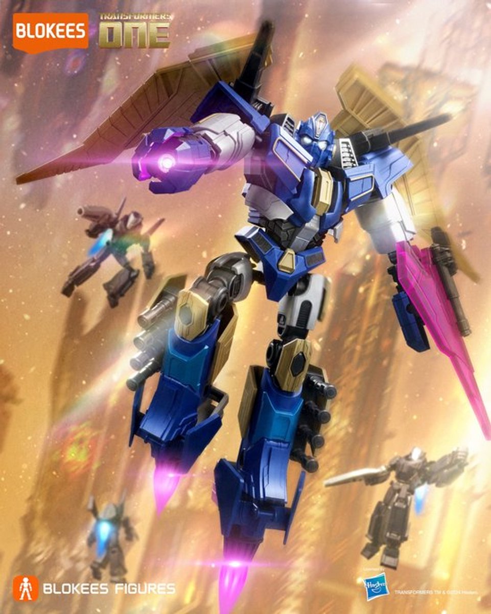 Blokees - Transformers One Classic Class 14 Sentinel Prime | Auto Bots Wars Action Figure Edition | Robot technisch modelbouw | model kit | Educatief speelgoed bouwpakket | Bekend van manga & anime