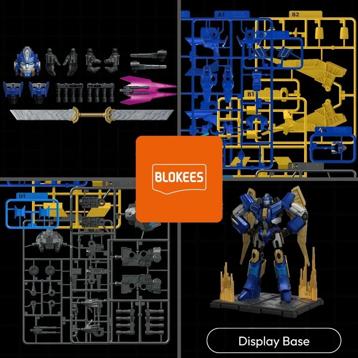 Hasbro Blokees Transformers One Classic Class Sentinel Prime Bouwpakket - 12,8 cm
