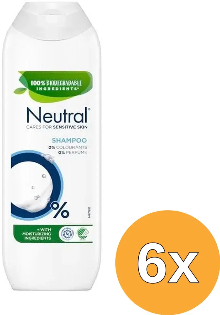 Neutral Shampoo Normaal 0% Parfumvrij