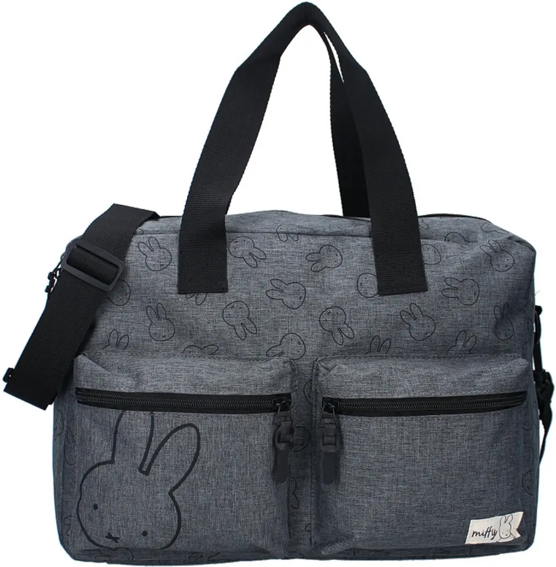 Kidzroom Luiertas Miffy Grijs