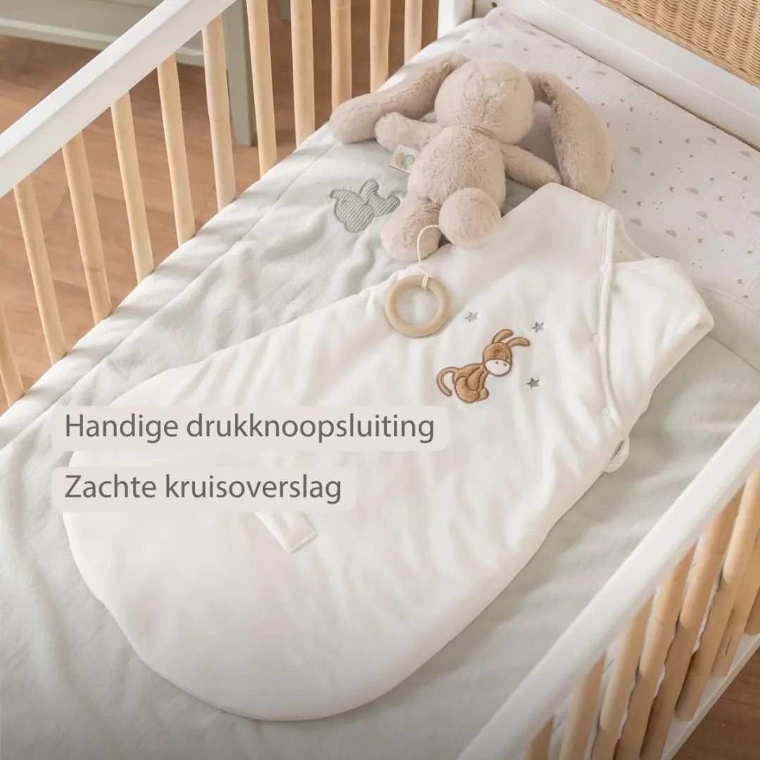 Nattou LouLou Baby Slaapzak 70cm - TOG 2,5 - Ecru