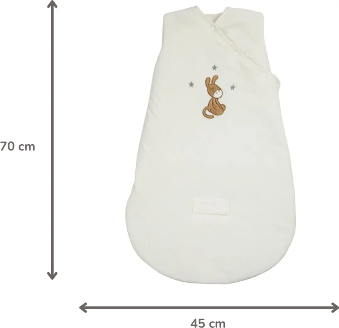 Nattou LouLou Baby Slaapzak 70cm - TOG 2,5 - Ecru