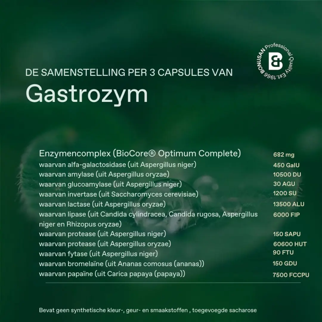 Bonusan Gastrozym Enzymcomplex 300 Capsules