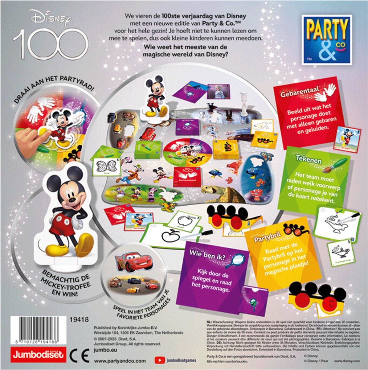 Jumbo - Party & Co - Disney - Bordspel - Familespel