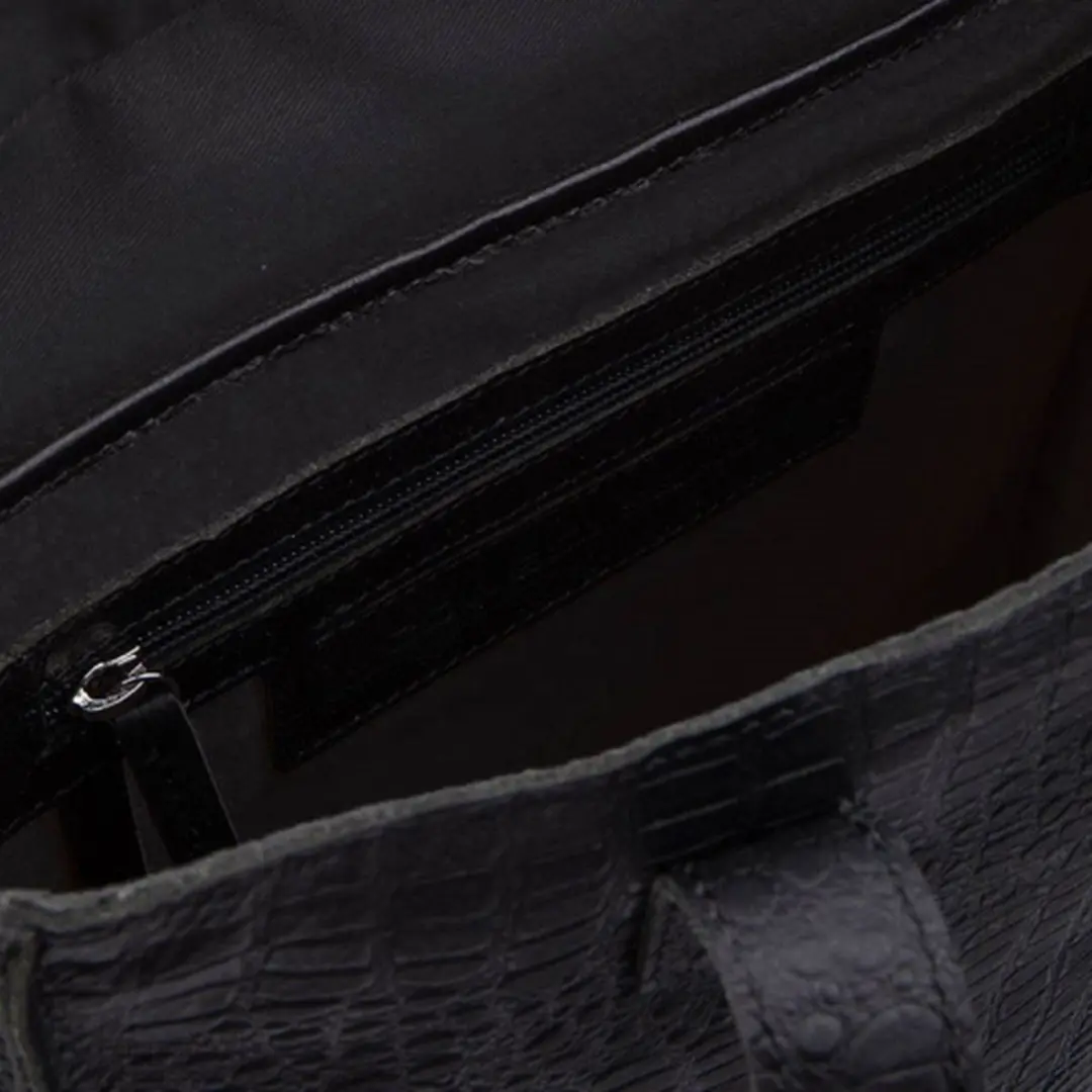 Cowboysbag Buckley Laptoptas 13 inch - Krokodillenprint - 4 Vakken