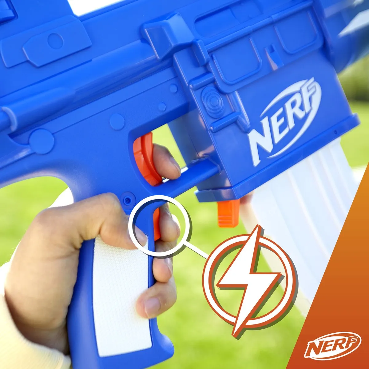 Nerf Fortnite Blue Shock Blaster F4108 - 4x Penlite