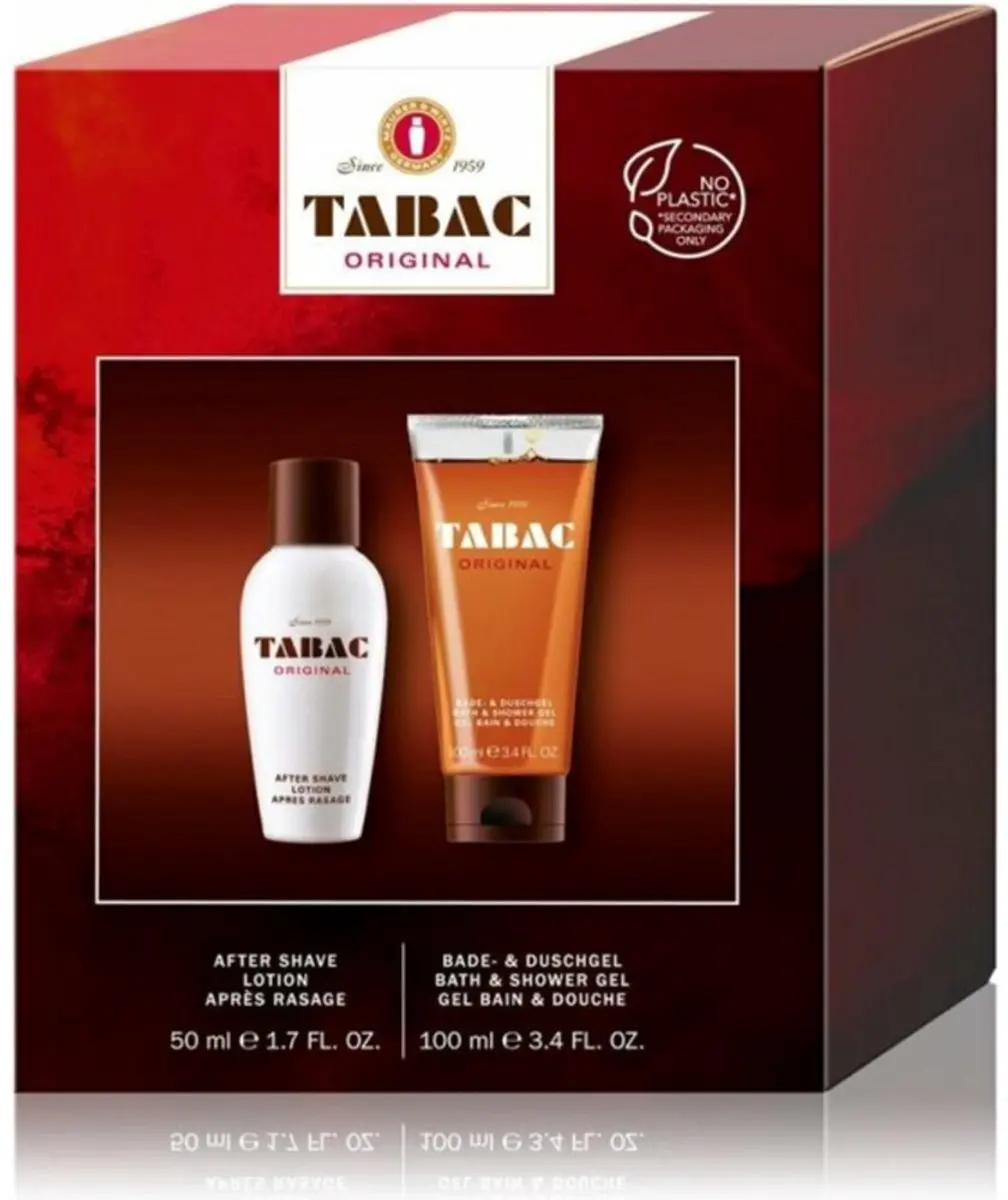 Tabac Original Geschenkset Aftershave & Douchegel 50ml + 100ml