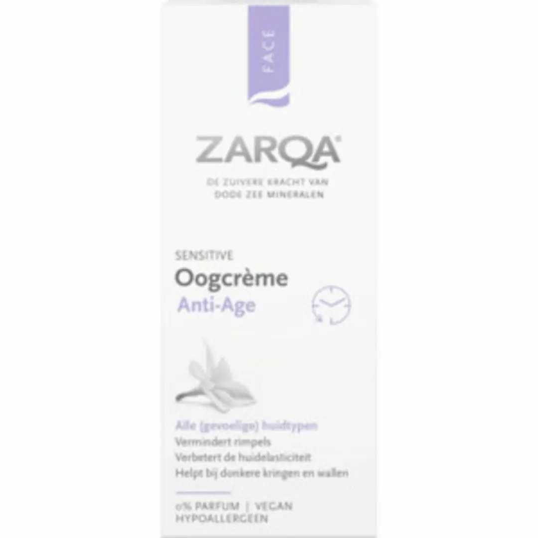 Zarqa Oogcrème Anti-Age Sensitive - 2x15ml