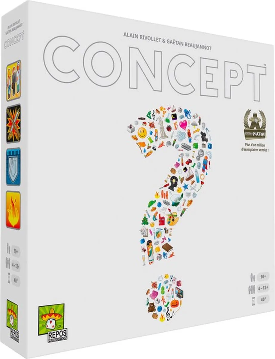 Asmodee Concept Bordspel - 2-12 Spelers