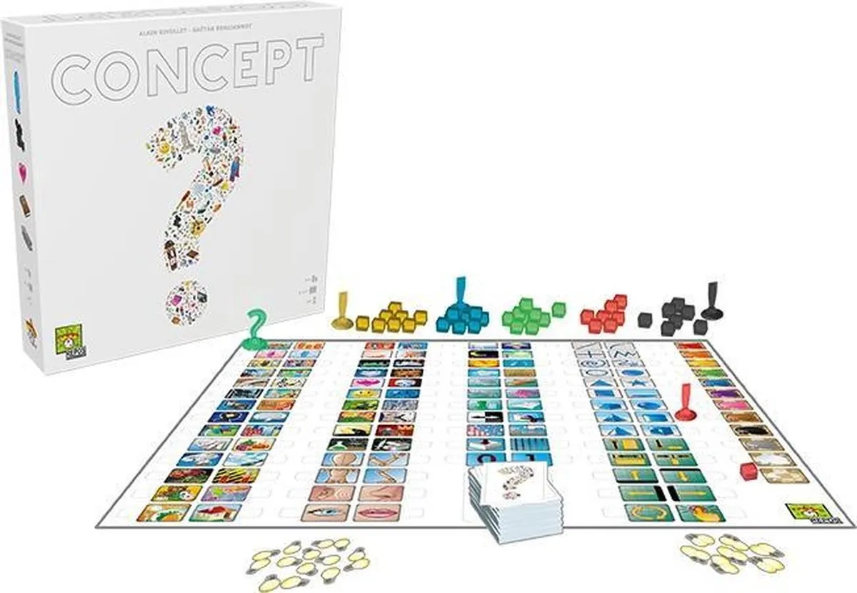 Asmodee Concept Bordspel - 2-12 Spelers