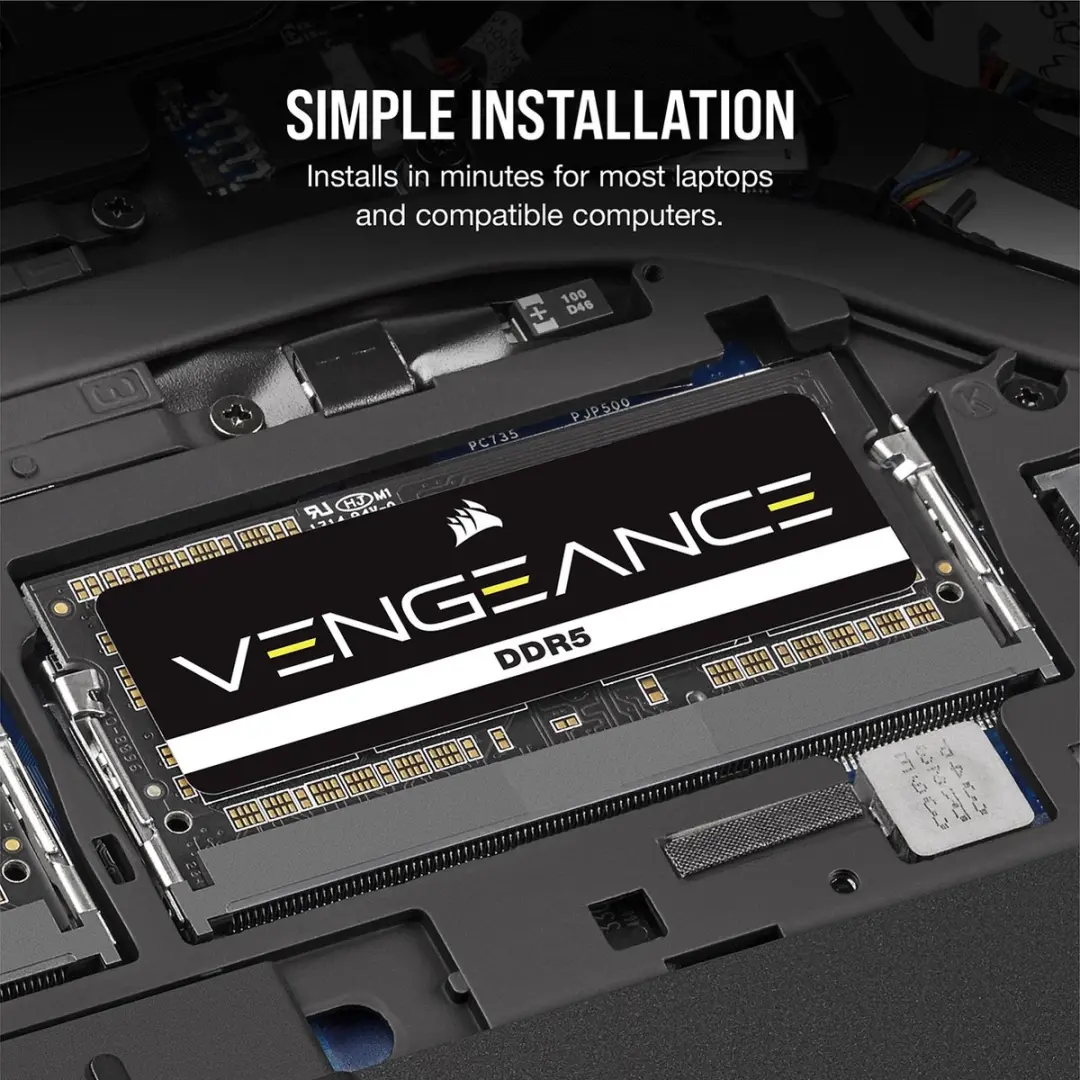 Corsair Vengeance CMSX32GX5M2A4800C40 DDR5 Geheugen - 32GB (2x16GB)