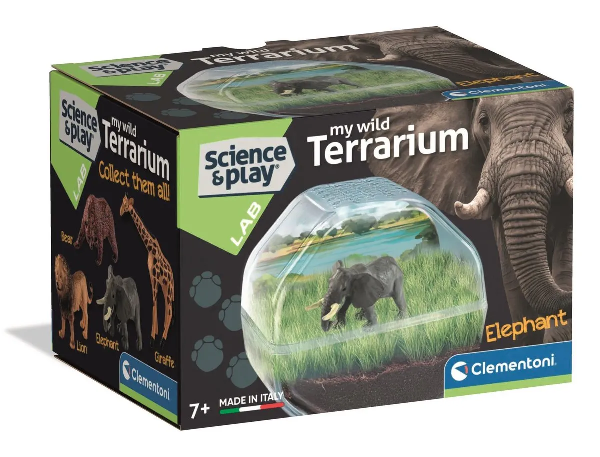 Clementoni Mini-Terrarium Olifant