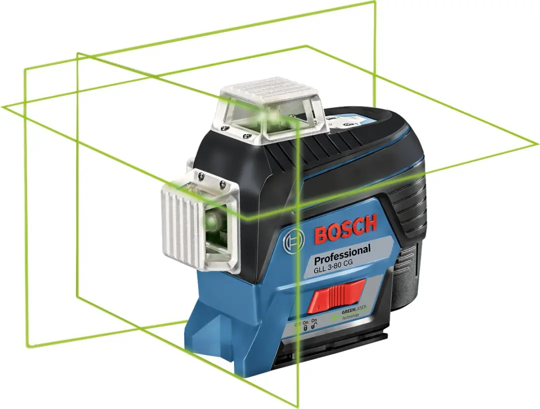 Bosch Professional GLL 3-80 CG Kruislijnlaser - Blauw/Zwart