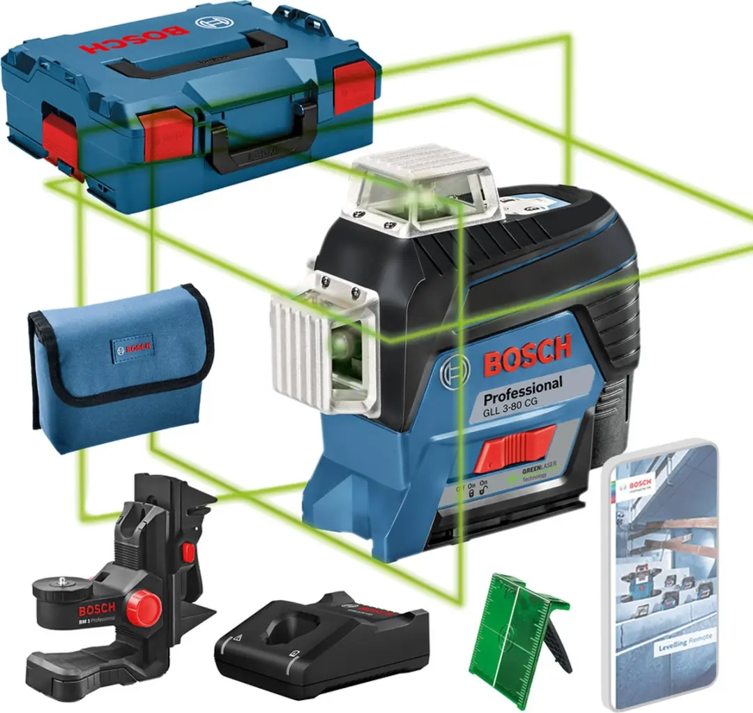 Bosch Professional GLL 3-80 CG Kruislijnlaser