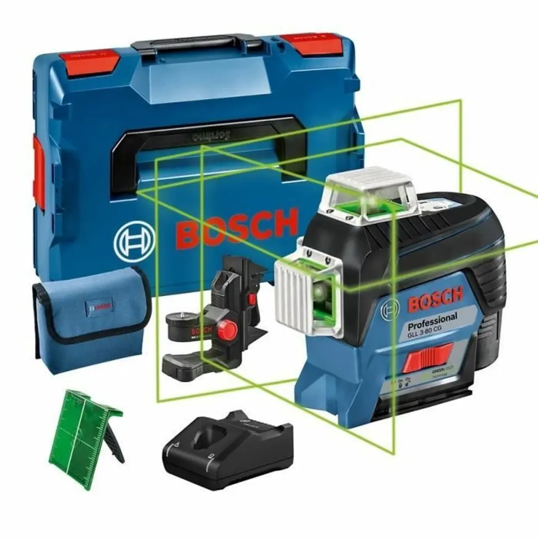 Bosch Professional GLL 3-80 CG Kruislijnlaser - Blauw/Zwart