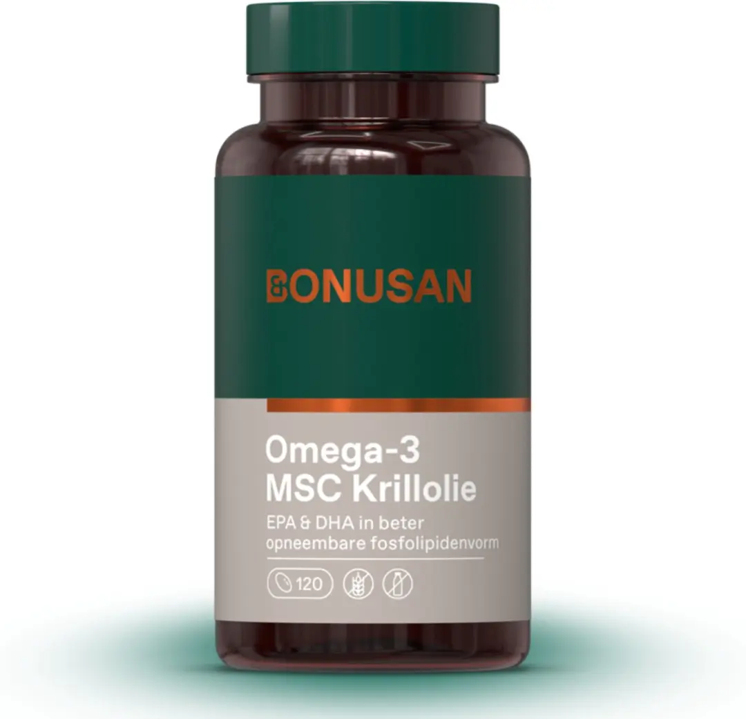 Bonusan Omega-3 Krillolie 120 Softgels