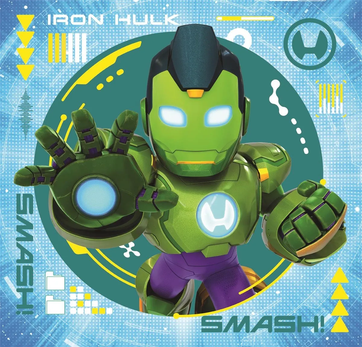 Clementoni Iron Man Puzzels - 144 Stuks (3x48)