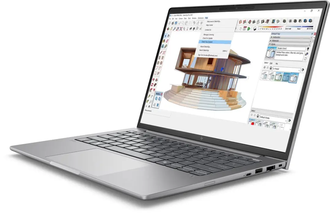 HP ZBook 8 G1i Workstation - 16GB RAM 1TB SSD RTX 500 Ada - Zilver