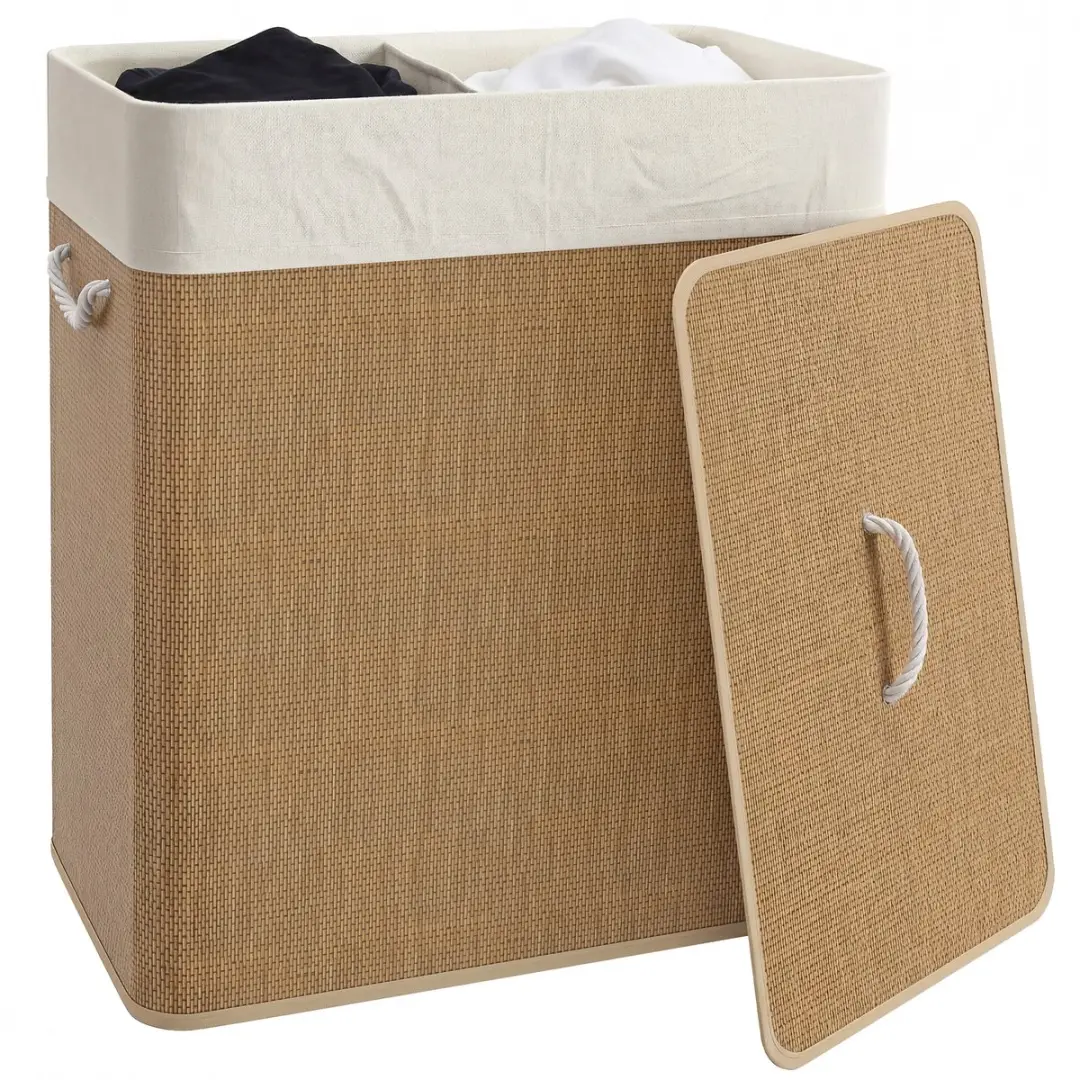 Homcom Bamboe Wasmand 52L
