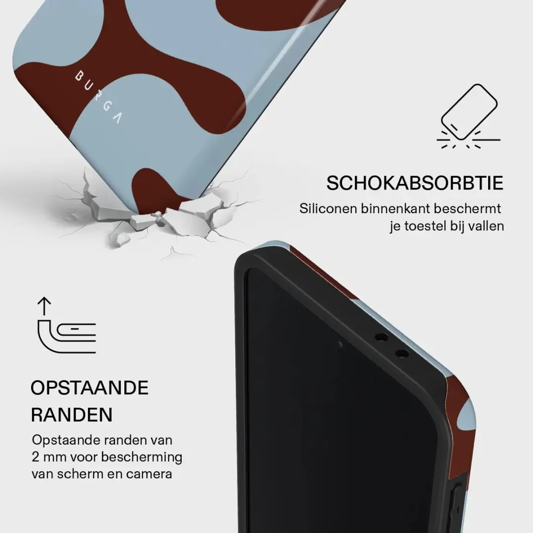 Burga Tough Backcover Samsung Galaxy A37 - Geel - afbeelding 6 van 6