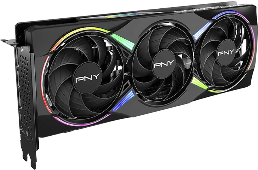 PNY NVIDIA GeForce RTX 5060 Ti ARGB OC Videokaart 8GB GDDR7 - Zwart
