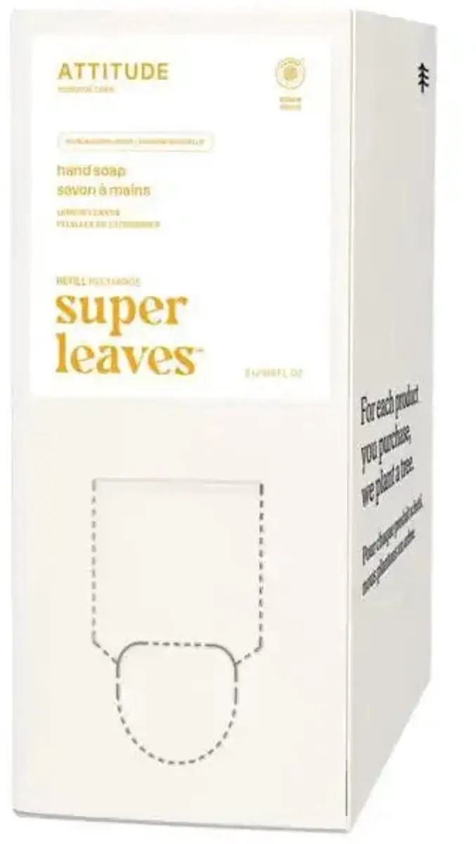 Attitude Super Leaves Handzeep Lemon Leaves Eco Refill 2L