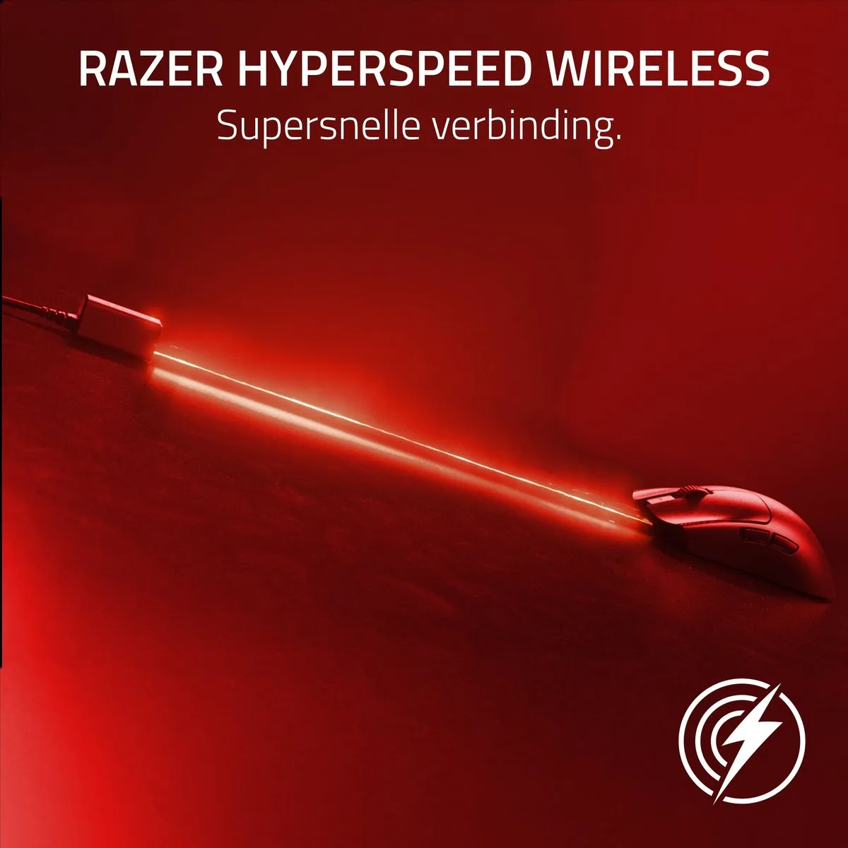 Razer Viper V3 Pro RZ01-05120500-R3M1 Gaming Muis - 35.000 DPI - Faker Editie - Rood