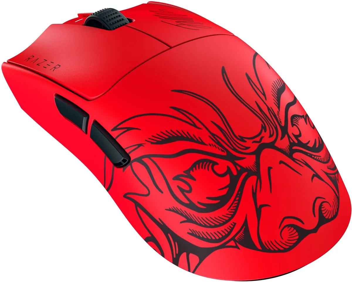 Razer Viper V3 Pro RZ01-05120500-R3M1 Gaming Muis - 35.000 DPI - Faker Editie - Rood