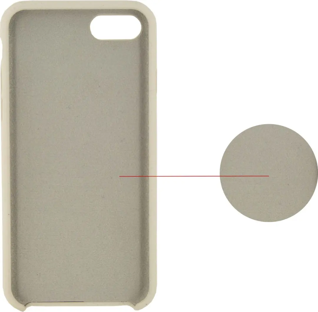 Mobilize Siliconen Hoesje iPhone 7/8/SE (2020) - Wit - MOB-SSCAW-IPH7