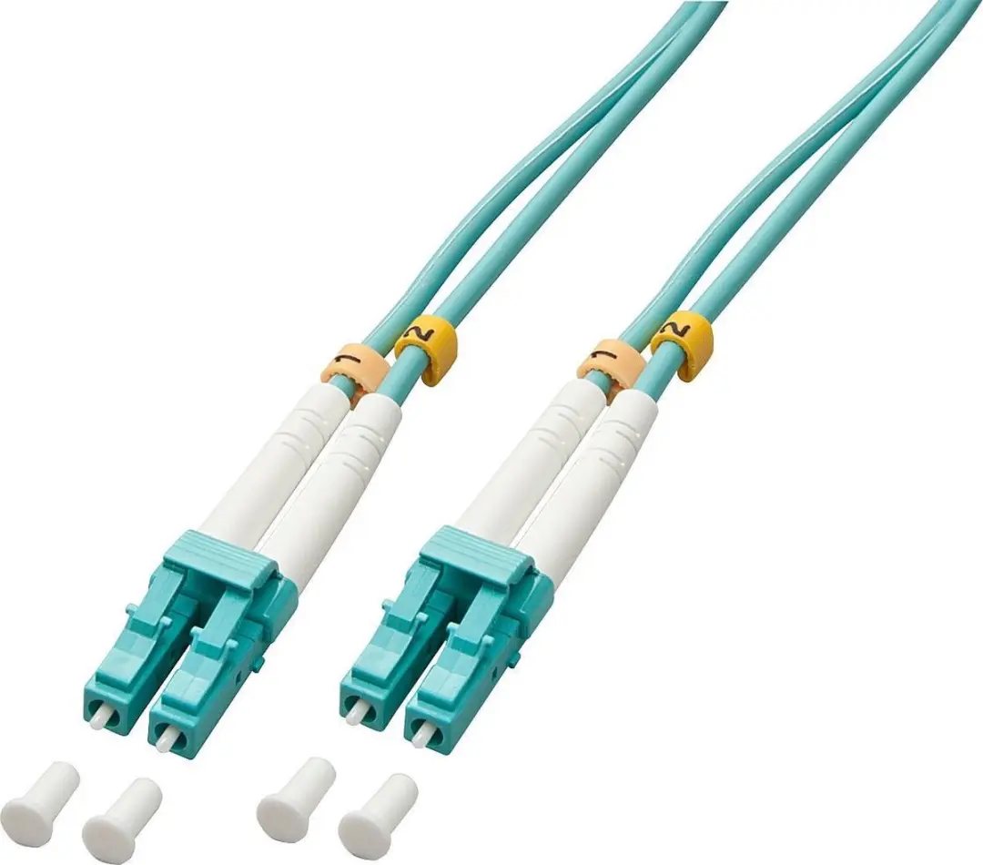 Lindy Glasvezelkabel 40m OM3 Blauw
