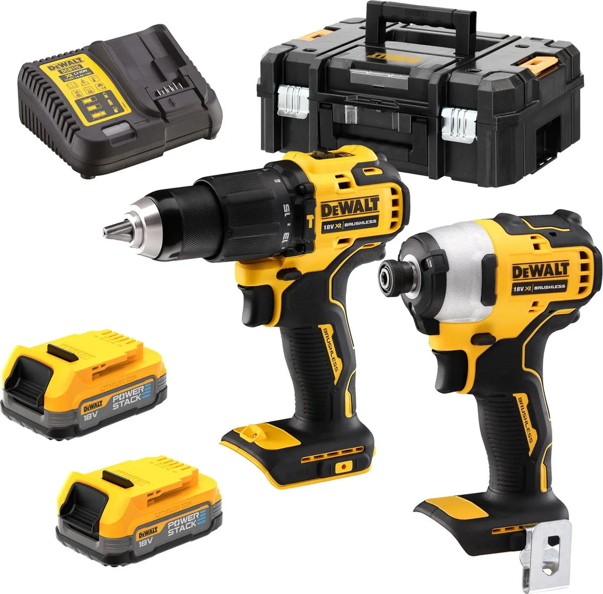 DeWalt DCK2062E2T Accu Combiset 18V XR POWERSTACK