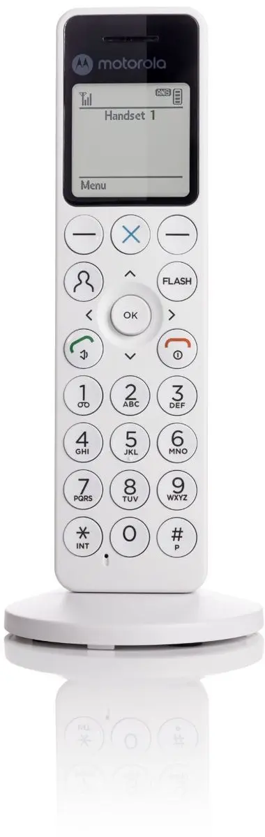 Motorola Voice DECT DOT4 Telefoon met Antwoordapparaat - 1 Handset