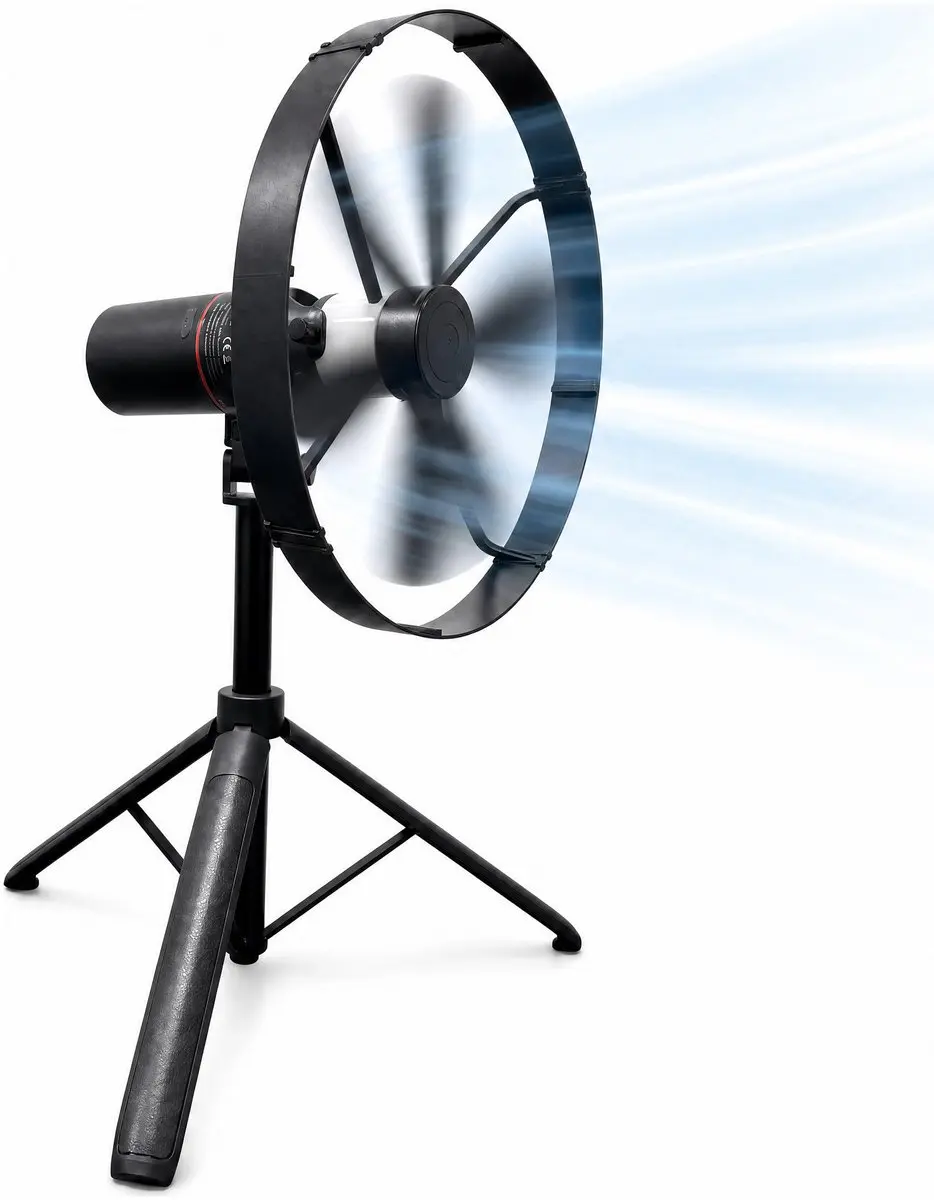 Caliber CPS-FAN Draadloze Ventilator - 27cm - 3 standen - 15.000mAh