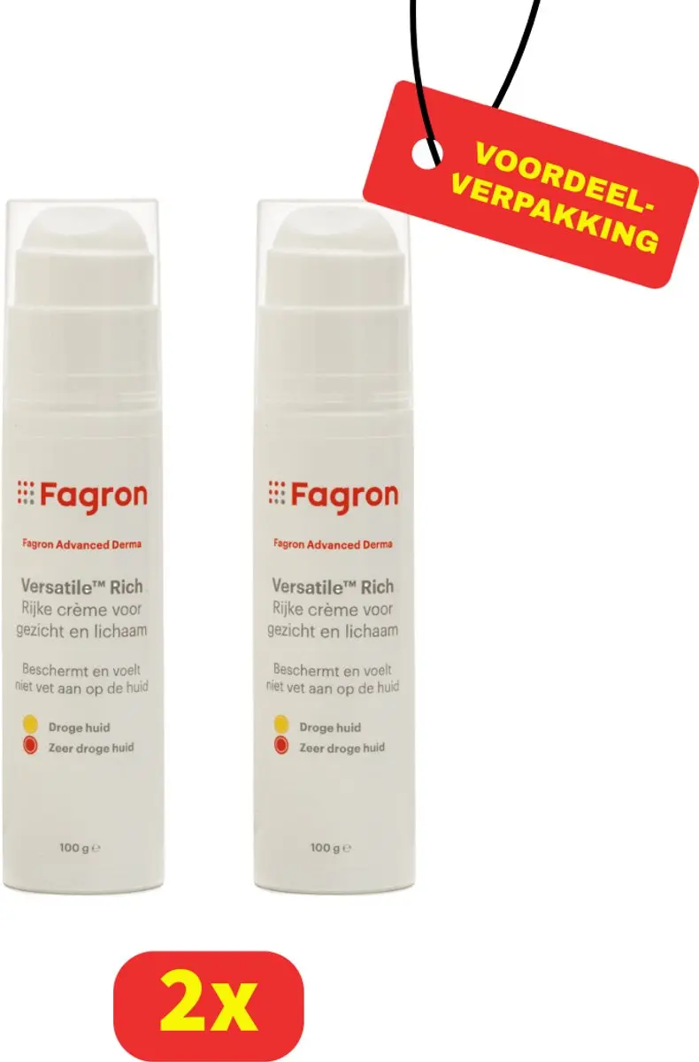 Fagron Versatile Rich Voordeelverpakking 2x100ml