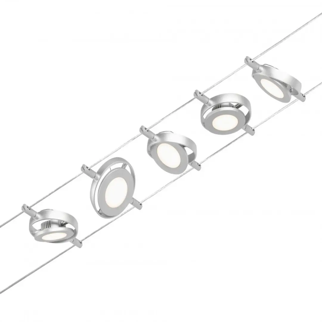 Paulmann 94414 Kabelsysteem Compleet LED - Chroom (mat)