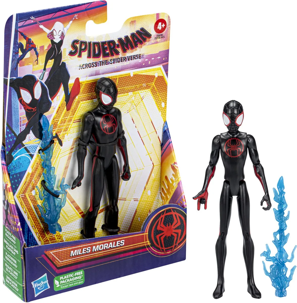 Hasbro Marvel Spider-Man Miles Morales Actiefiguur F38395X0 - 15cm - afbeelding 4 van 6