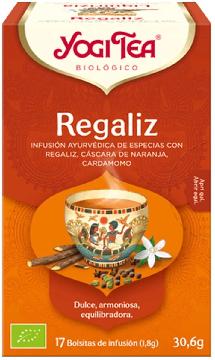 Yogi Tea Biologische Zoethout 17 Zakjes