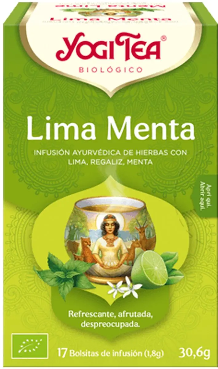 Yogi Tea Mint Lime Organic 17 Zakjes