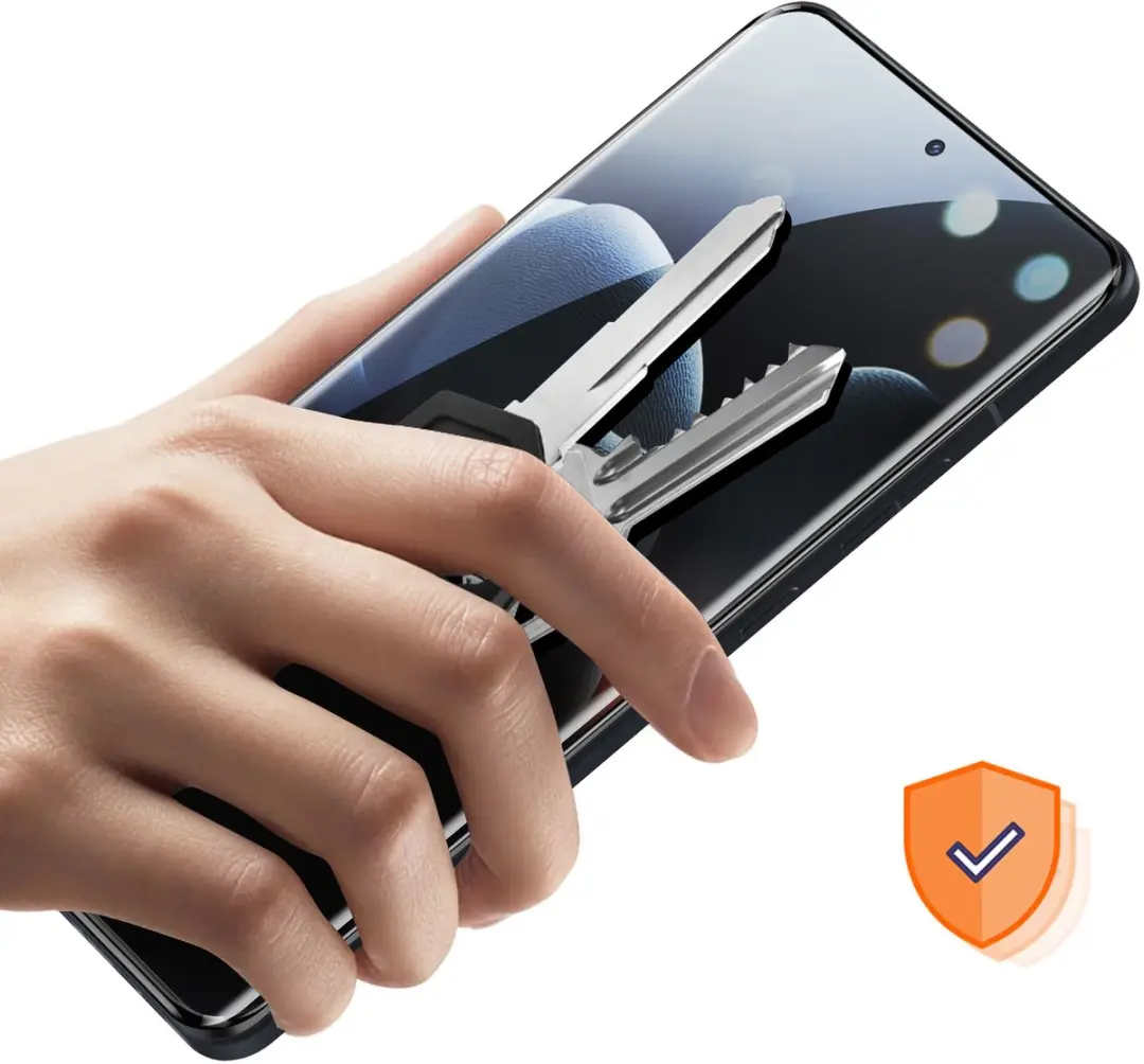 Imak Screenprotector Gehard Glas Motorola Signature - Zwart/Transparant