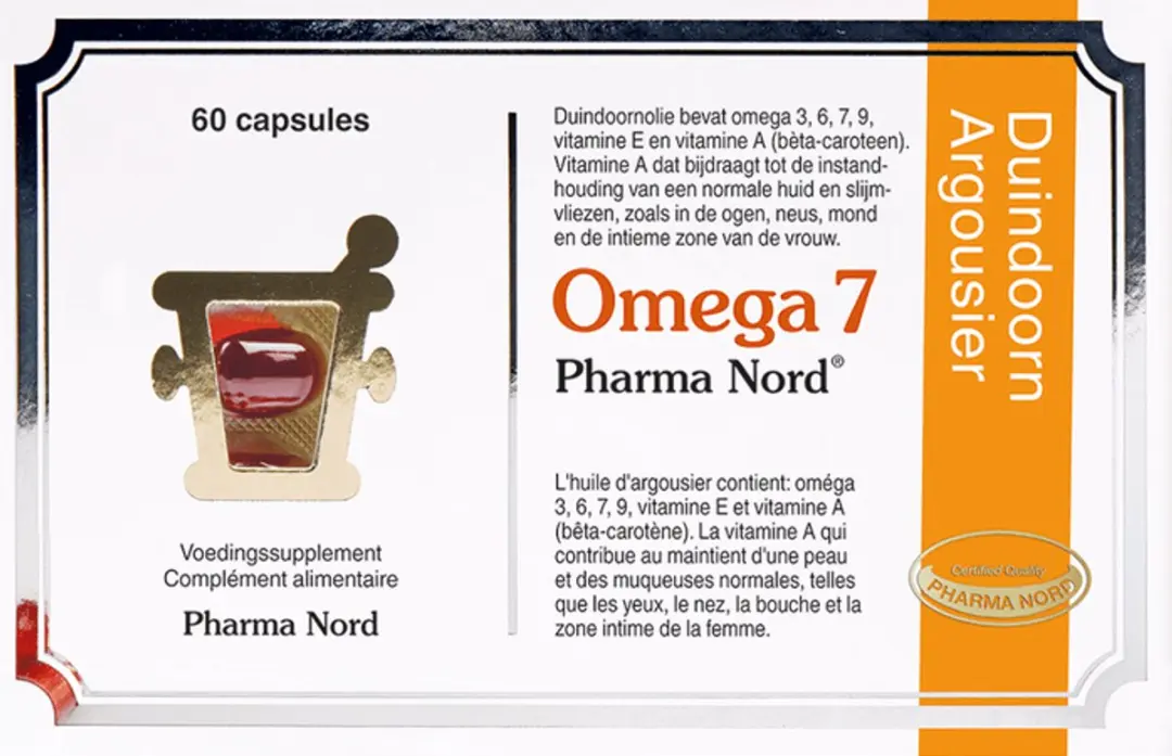 Pharma Nord Omega 7 Capsules - 60 Stuks