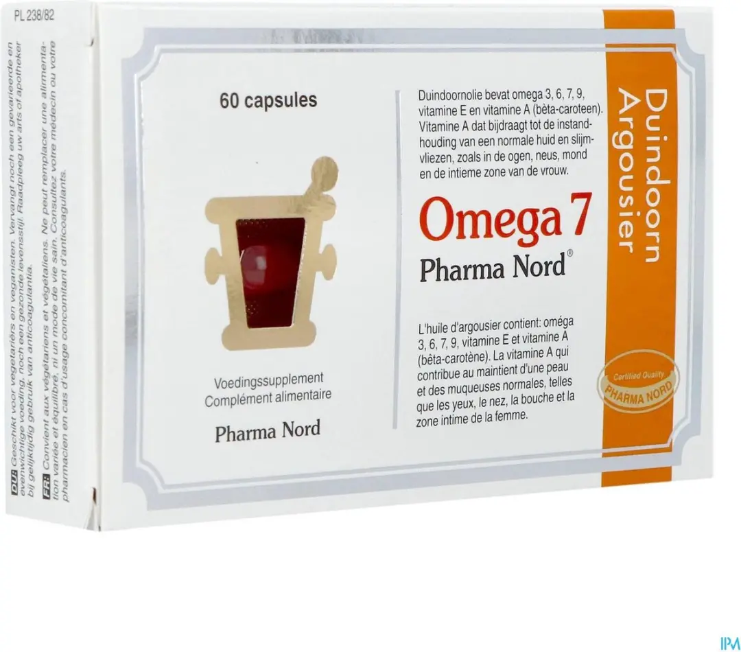 Pharma Nord Omega 7 Capsules - 60 Stuks