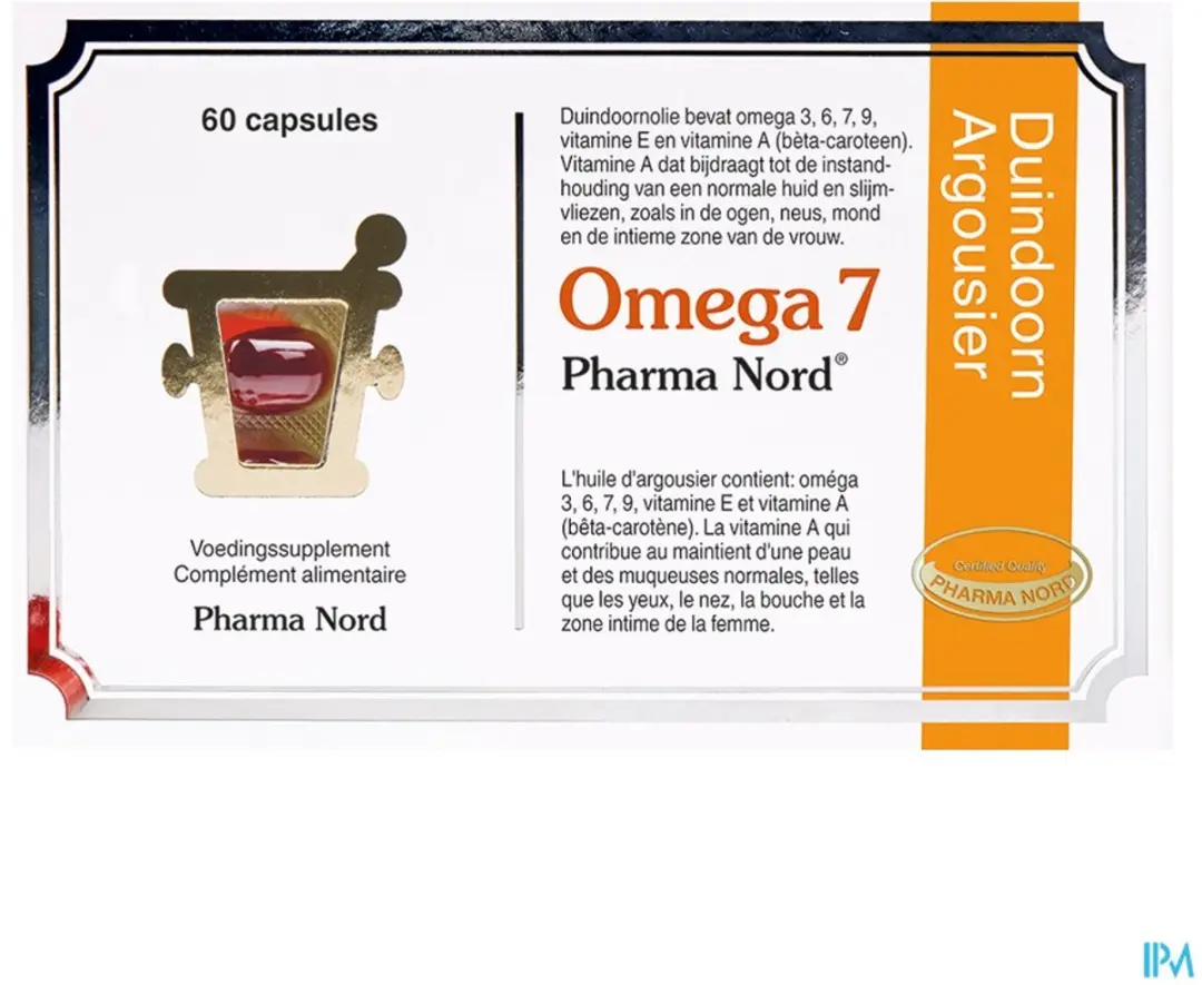 Pharma Nord Omega 7 Capsules - 60 Stuks