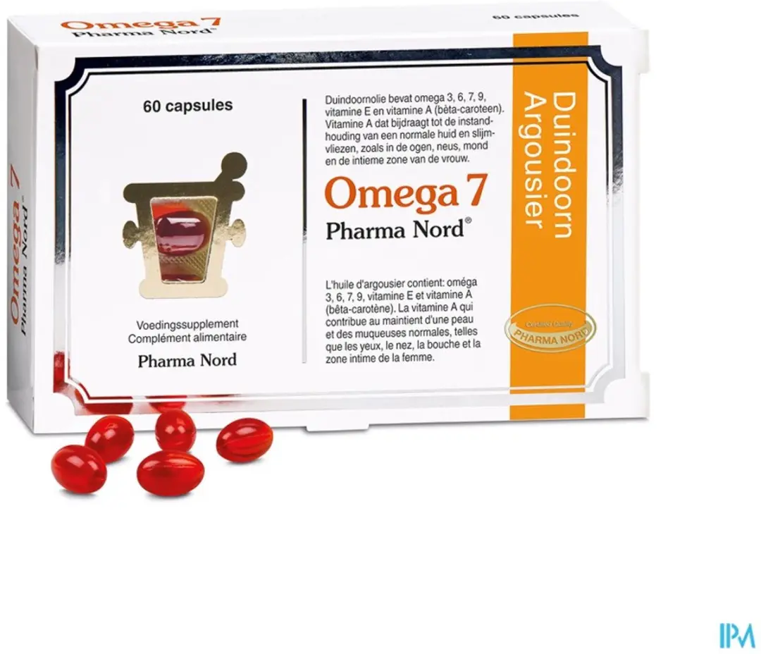 Pharma Nord Omega 7 Capsules - 60 Stuks