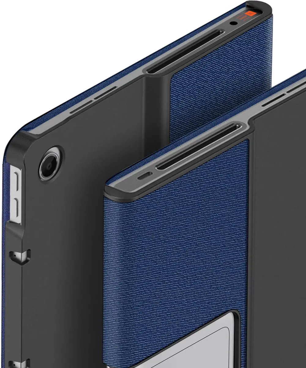 Dux Ducis Domo Bookcase Lenovo Tab Plus SH00077048 - Donkerblauw