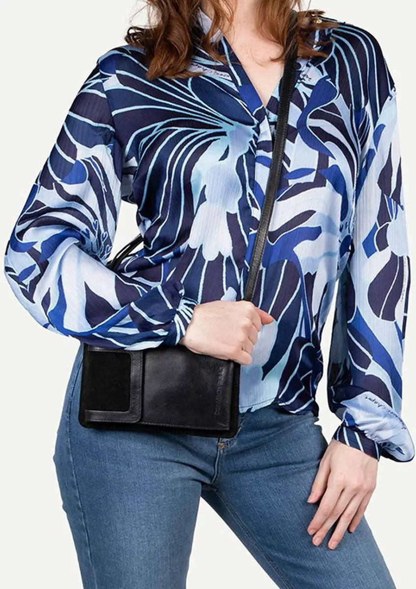 Cowboysbag Midway Crossbody Telefoontasje - Zwart
