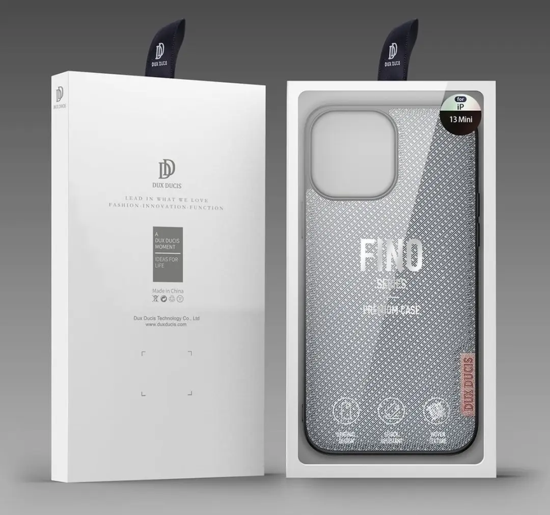 Dux Ducis Fino Series IP13PM-11 Hoesje - iPhone 13 Pro Max - Zwart