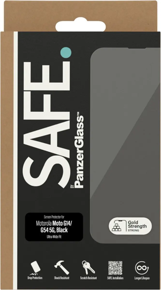 PanzerGlass SAFE95604 Screenprotector - Motorola Moto G14