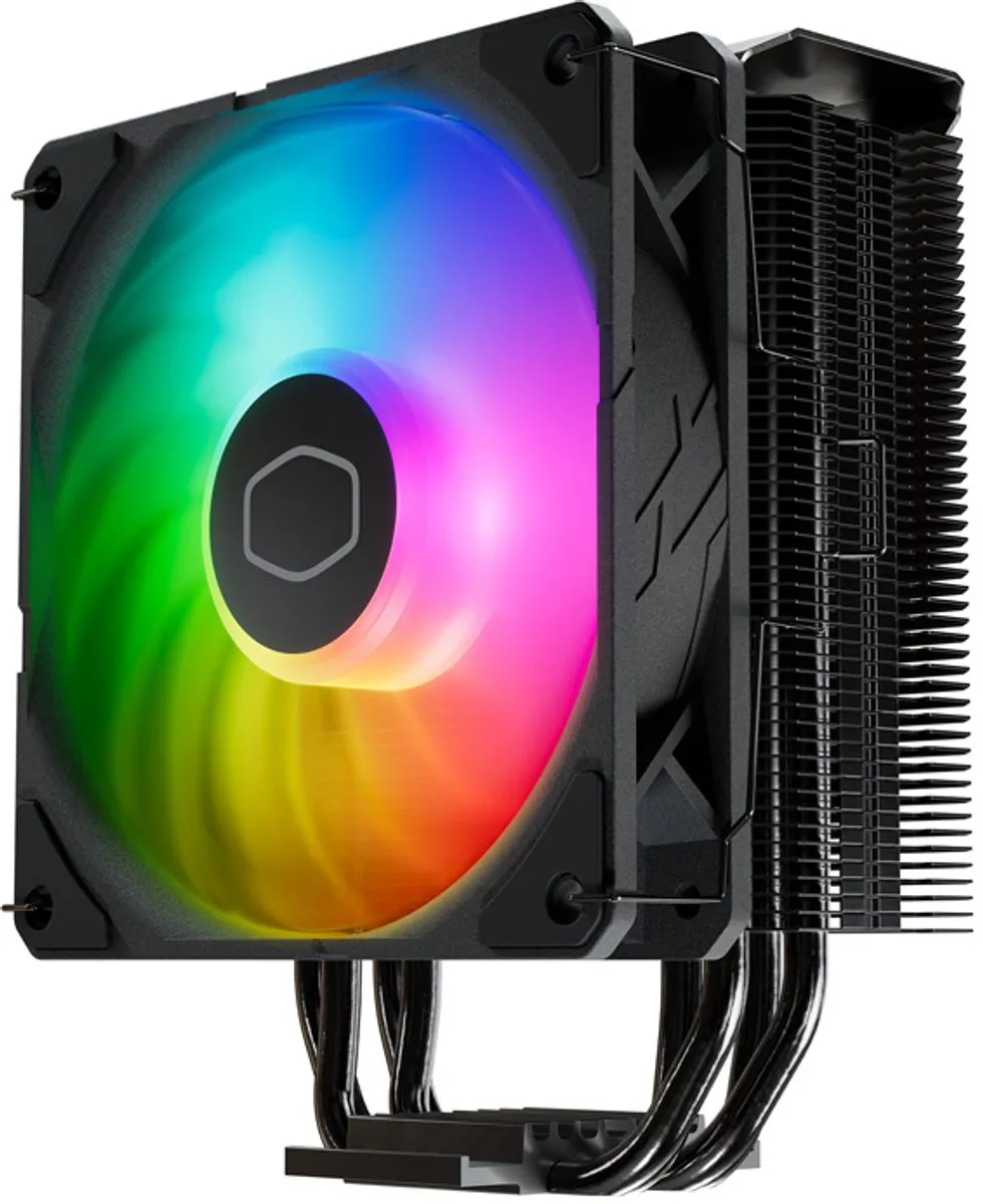 Cooler Master RR-212S-25PZ-R1 CPU-ventilator - 12cm - Zwart