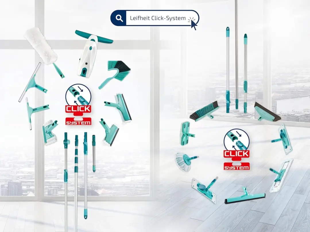 Leifheit Raamzuiger Dry & Clean Set 38 Min